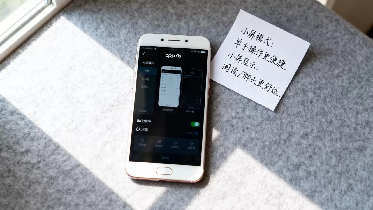 oppor9s的小屏有什么用，oppo r9s小屏模式有什么用