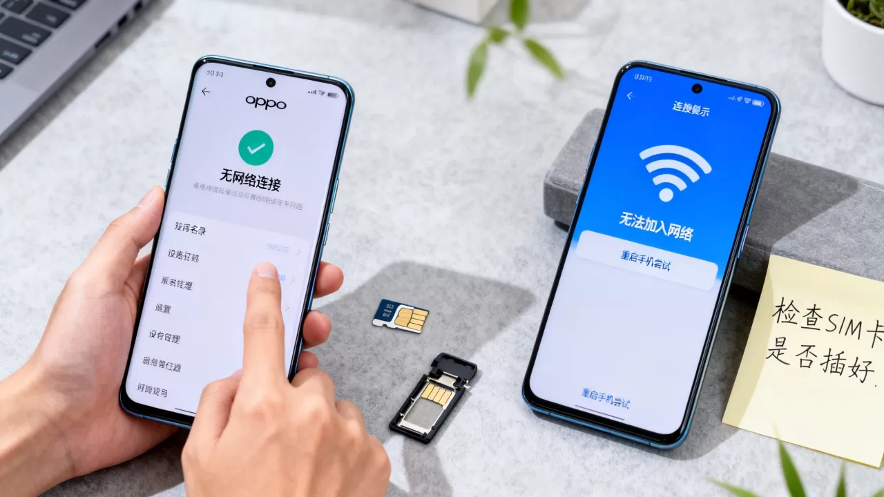 oppo手机为什么没网络连接不上网，oppo手机连不上网怎么办