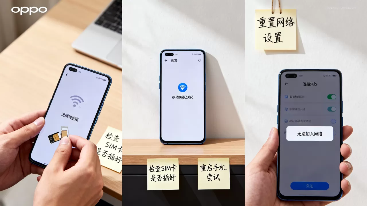 OPPO手机为什么没网络连接不上？OPPO手机连不上网怎么办