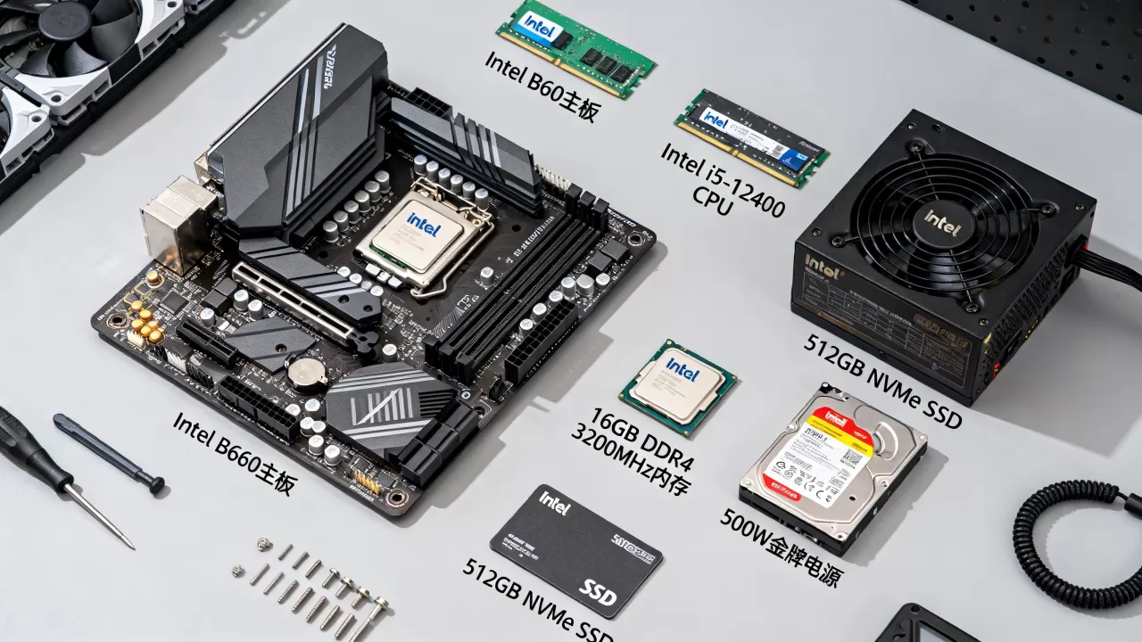 无显卡装机搭配，无显卡电脑怎么组装，无显卡主机配置推荐