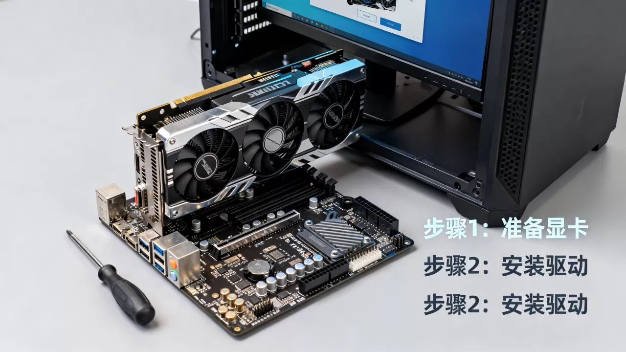电脑显卡口令怎么用，显卡驱动安装教程