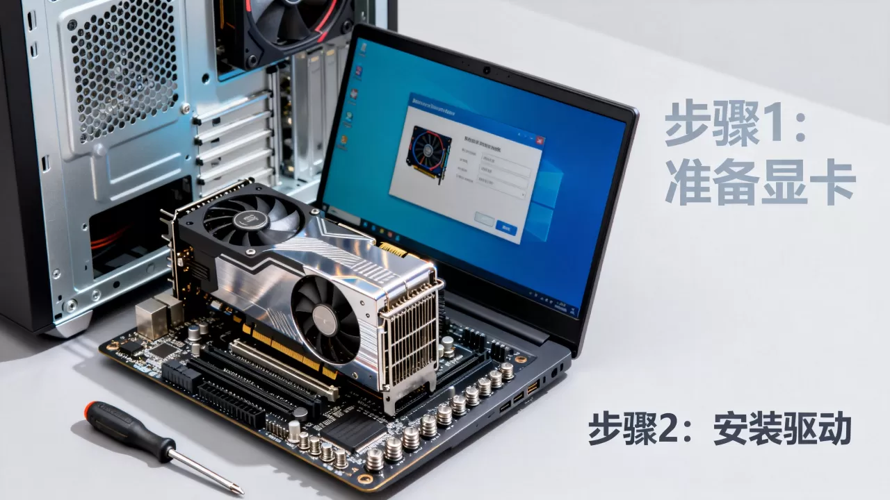 电脑显卡口令怎么用，显卡驱动安装教程