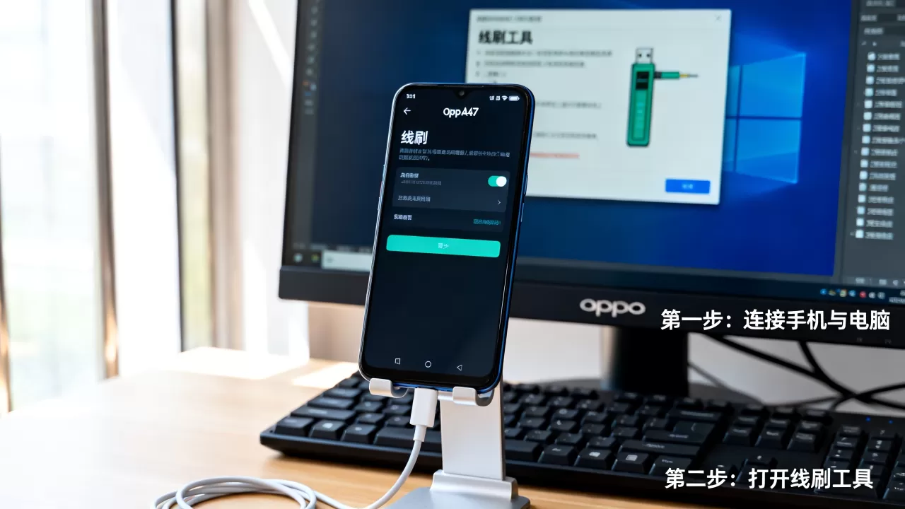 oppoA57线刷有什么用，oppo手机线刷救砖教程