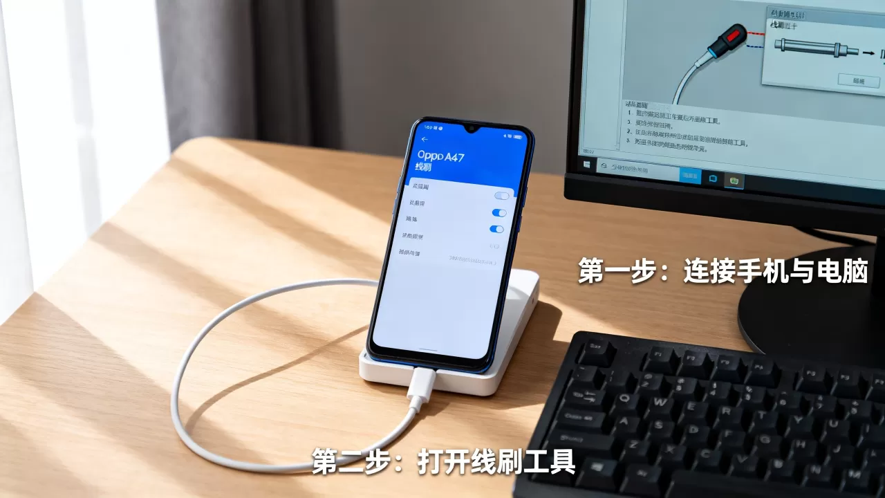 oppoA57线刷有什么用，oppo手机线刷救砖教程