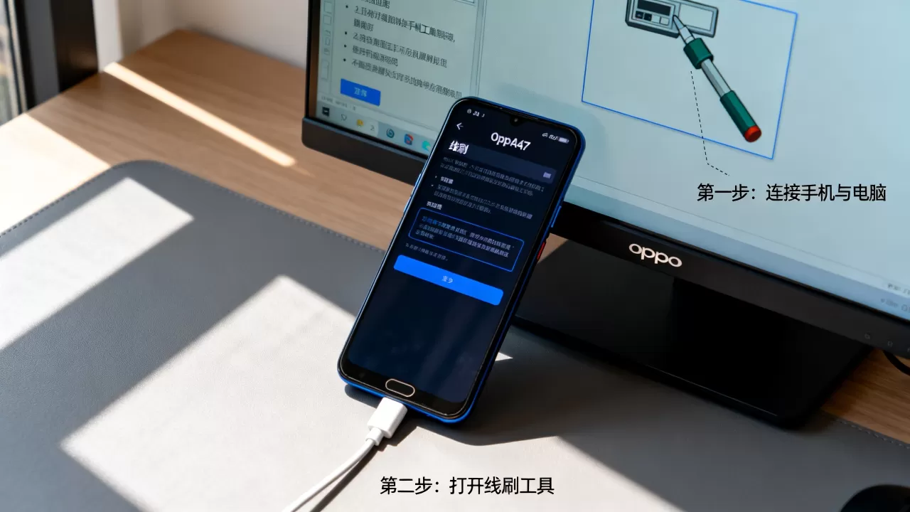 oppoA57线刷有什么用，oppo手机线刷救砖教程