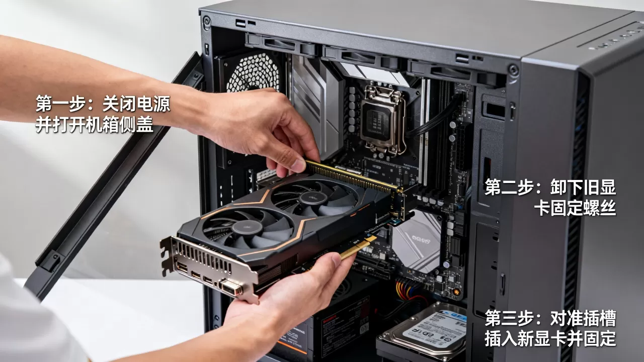 看电脑更换显卡,电脑显卡怎么换 看电脑更换显卡,电脑显卡怎么换