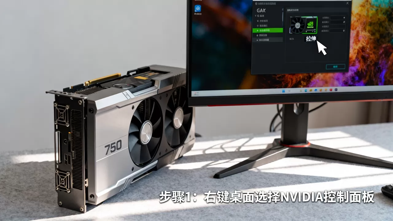 750显卡设置拉伸，750显卡设置拉伸教程