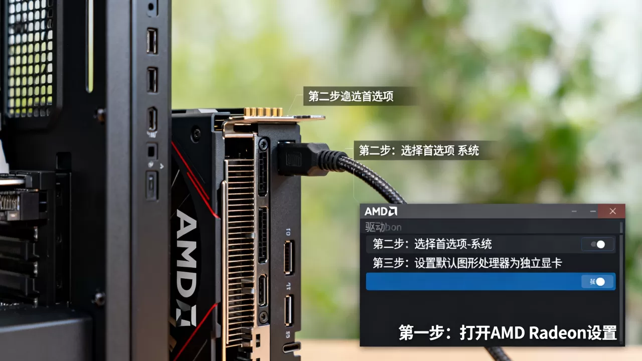 amd设置默认显卡，amd显卡驱动怎么设置默认独立显卡