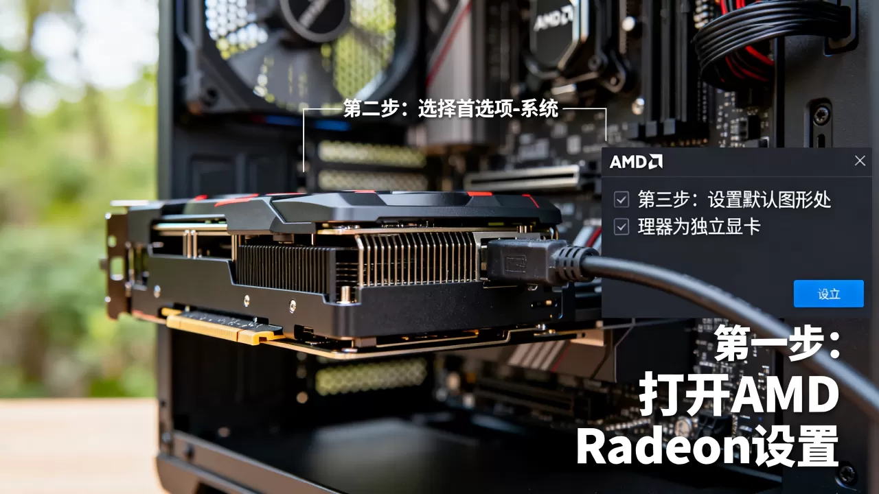 amd设置默认显卡，amd显卡驱动怎么设置默认独立显卡
