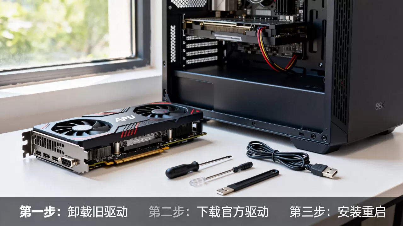 apu核心显卡设置,apu显卡驱动怎么安装 apu核心显卡设置,apu显卡驱动怎么安装