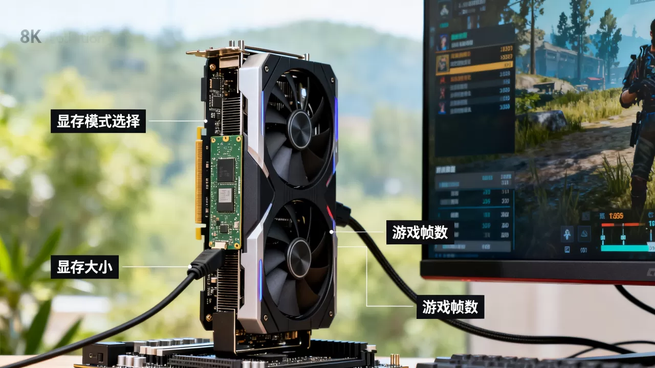 电脑显卡显存模式怎么选,显卡显存大小对游戏帧数影响大吗 电脑显卡显存模式怎么选,显卡显存大小对游戏帧数影响大吗
