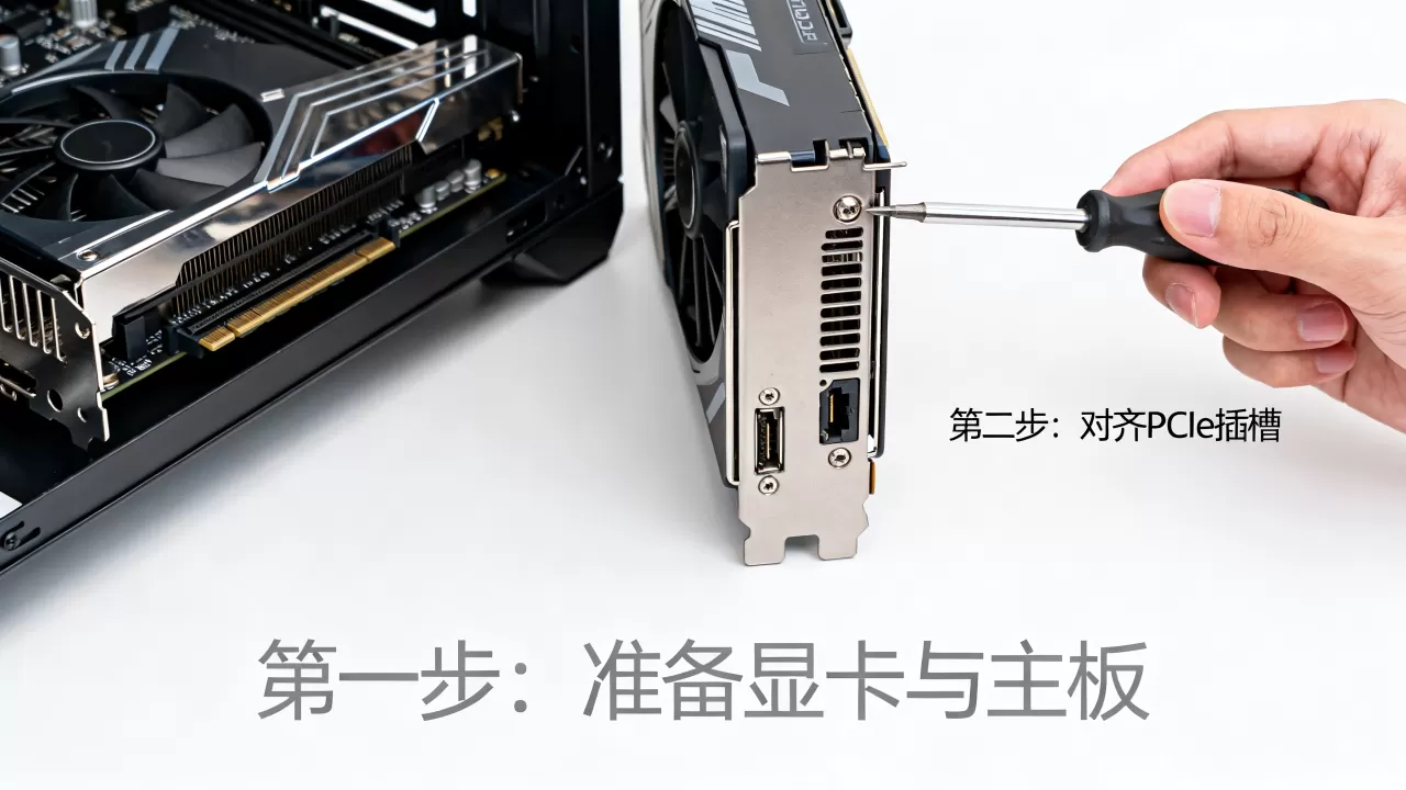 怎么装显卡图解，电脑显卡安装教程