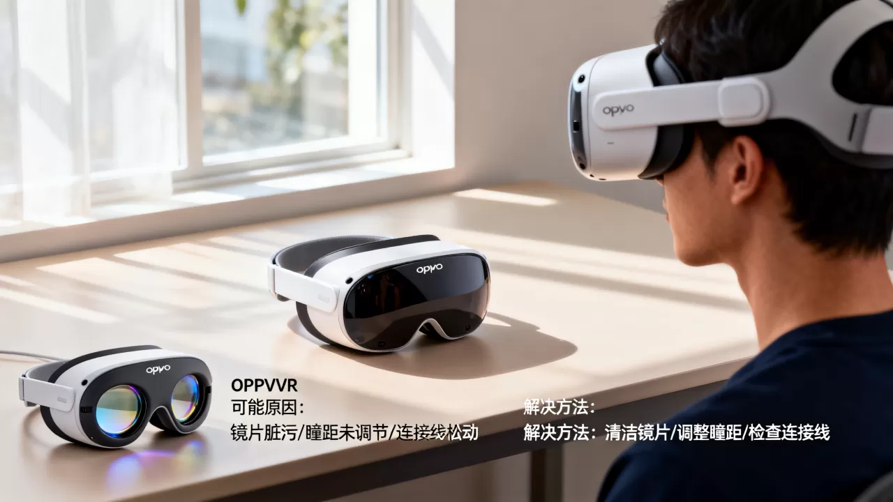 oppovr眼镜为什么很花,VR眼镜画面模糊花屏怎么解决 oppovr眼镜为什么很花,VR眼镜画面模糊花屏怎么解决