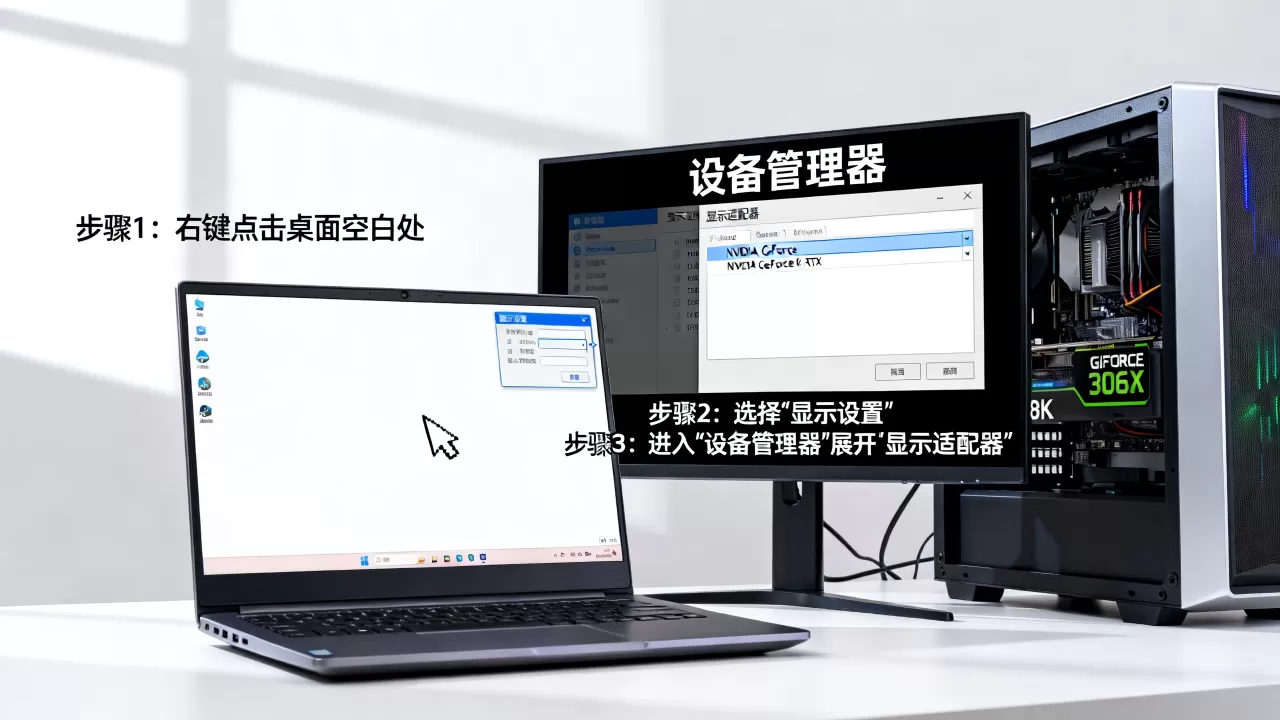 电脑显卡咋查，查看电脑显卡型号的方法
