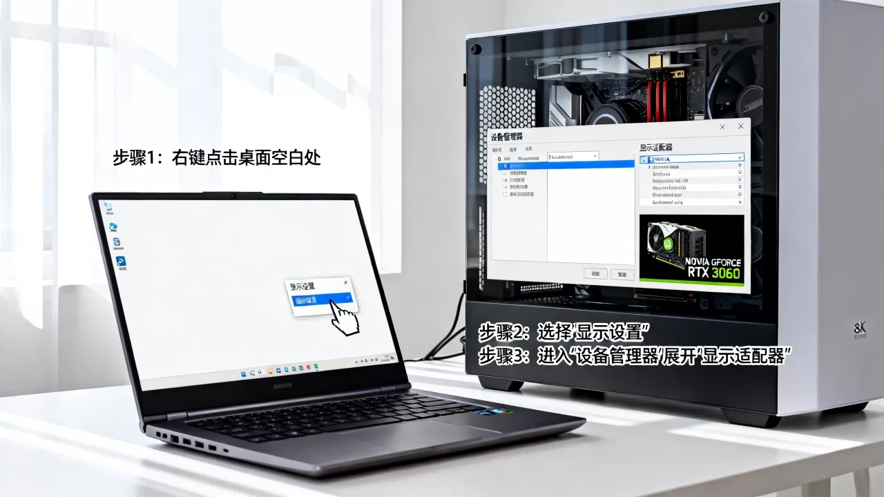 电脑显卡咋查，查看电脑显卡型号的方法