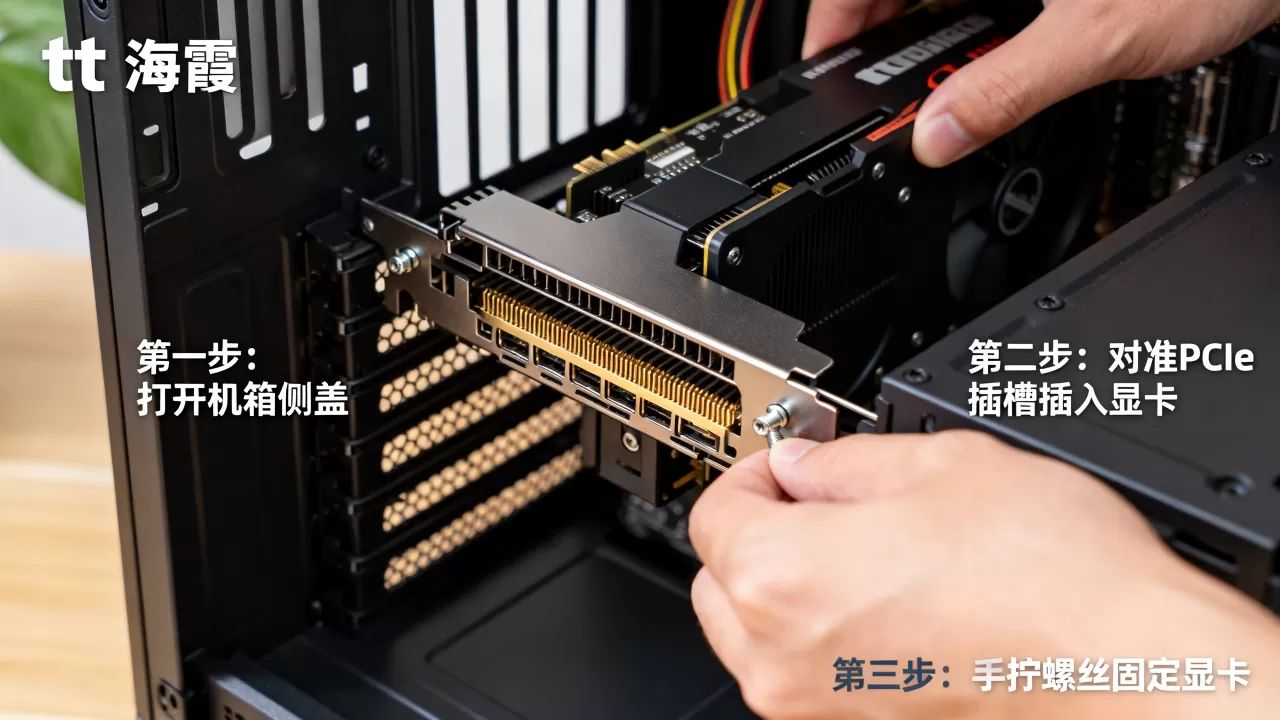 tt海啸机箱显卡怎么装，tt海啸机箱显卡安装教程
