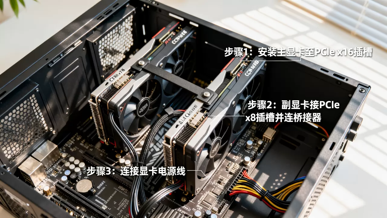 组装机双显卡怎么接？双显卡组装机搭配方案