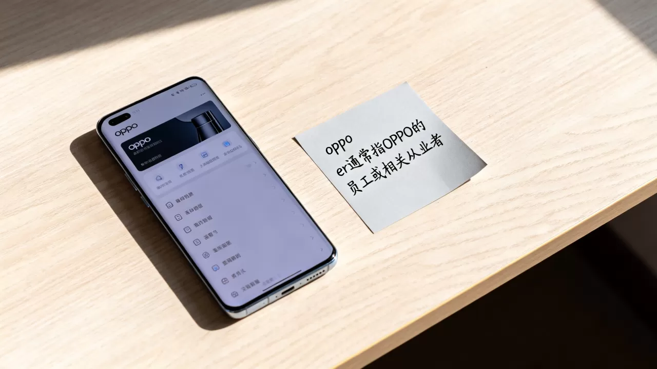 oppo er什么意思，oppo er代表什么