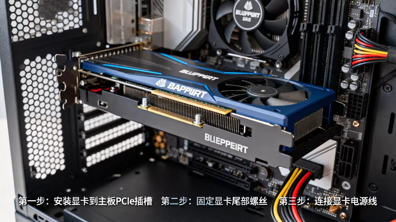 蓝宝石显卡组装教程，蓝宝石显卡怎么组装