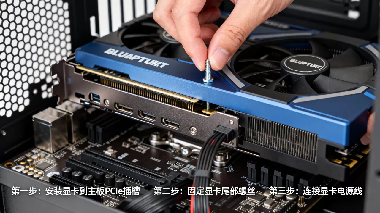 蓝宝石显卡组装教程，蓝宝石显卡怎么组装