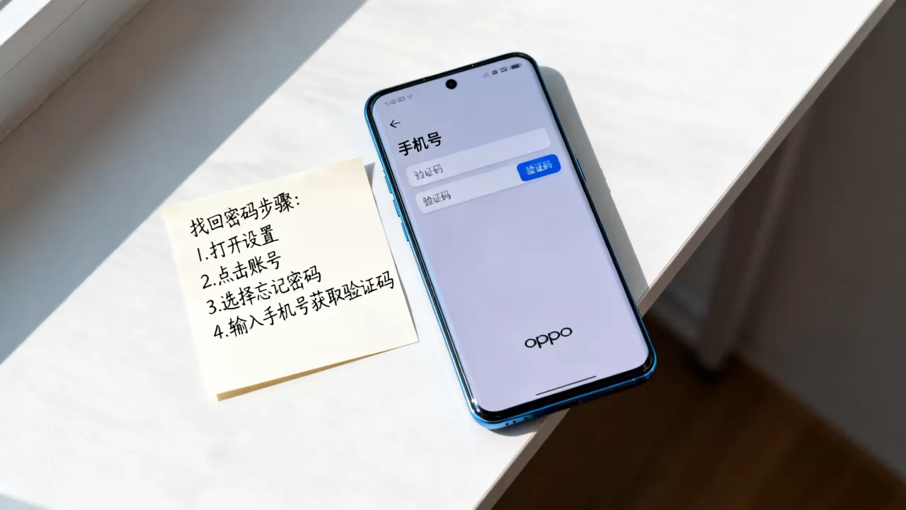 OPPO手机号密码是什么，OPPO账号密码忘了怎么找回