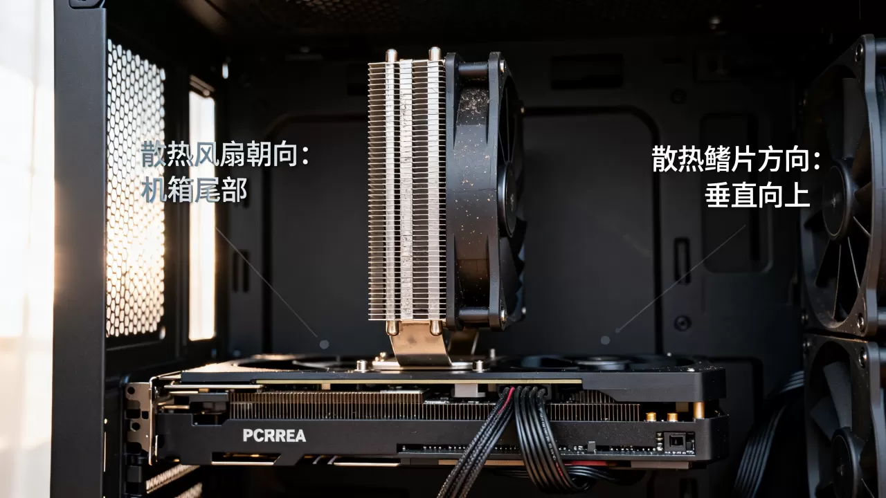 显卡散热朝哪里?显卡散热方向怎么装 显卡散热朝哪里?显卡散热方向怎么装