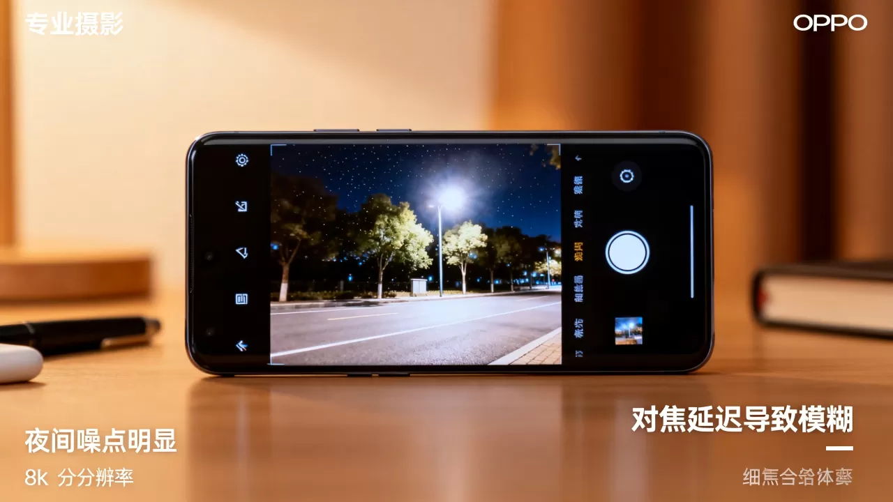 为什么oppo晚上拍照像素不好，oppo夜间拍照模糊原因