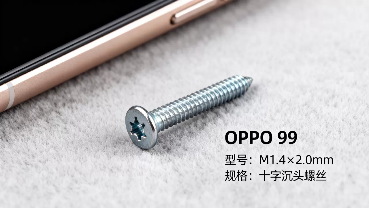 OPPO R9的螺丝什么型号,OPPO R9手机螺丝规格 OPPO R9的螺丝什么型号,OPPO R9手机螺丝规格