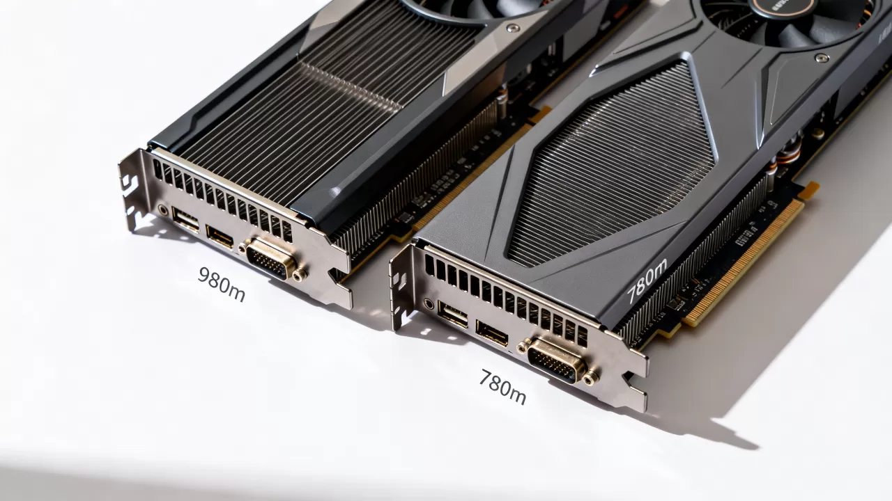 980m显卡pk780m显卡，980m和780m显卡性能差距大吗