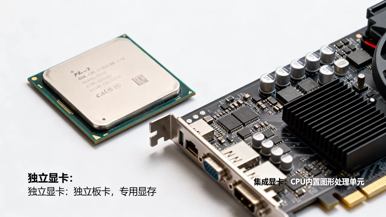 CPU的显卡参数中的集成显卡是什么，集成显卡和独立显卡有什么区别