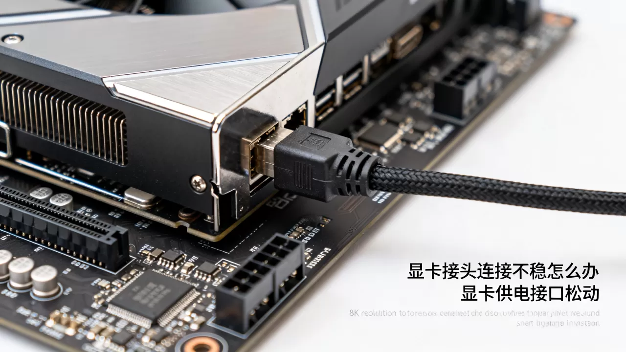 显卡接头连接不稳怎么办,显卡供电接口松动 显卡接头连接不稳怎么办,显卡供电接口松动