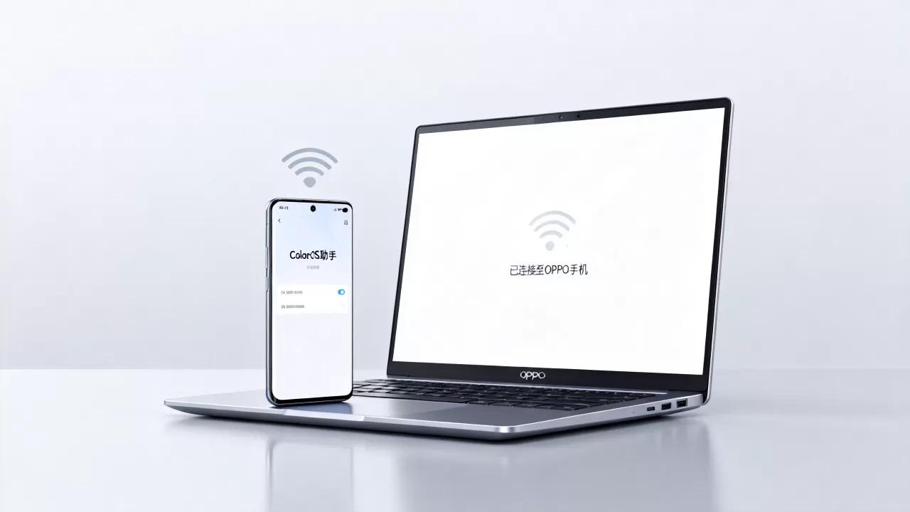 OPPO手机用什么软件连接电脑，OPPO手机连接电脑无线网软件