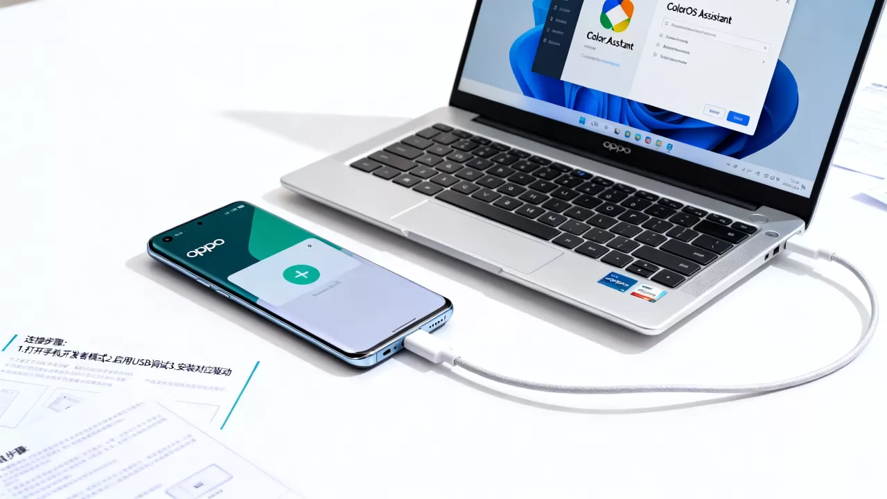oppo手机用什么软件连接电脑，oppo手机连接电脑软件