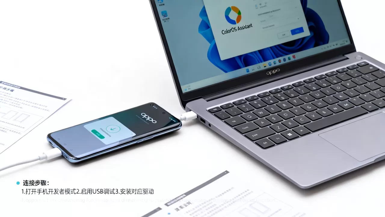 oppo手机用什么软件连接电脑，oppo手机连接电脑软件