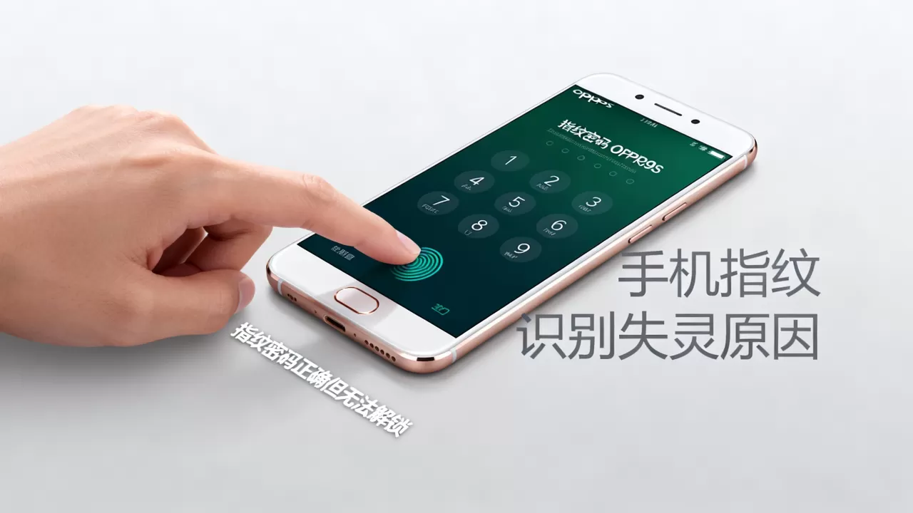 OPPOR9s指纹密码都对为何不解锁？手机指纹识别失灵原因