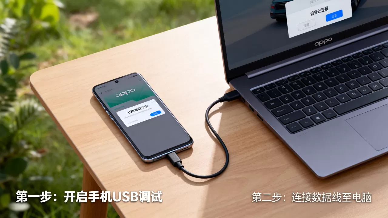 oppo手机怎么连电脑？oppo手机连接电脑网络设置