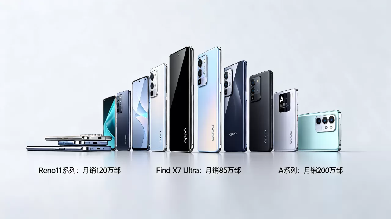 OPPO什么型号卖得最好？OPPO手机销量排行榜