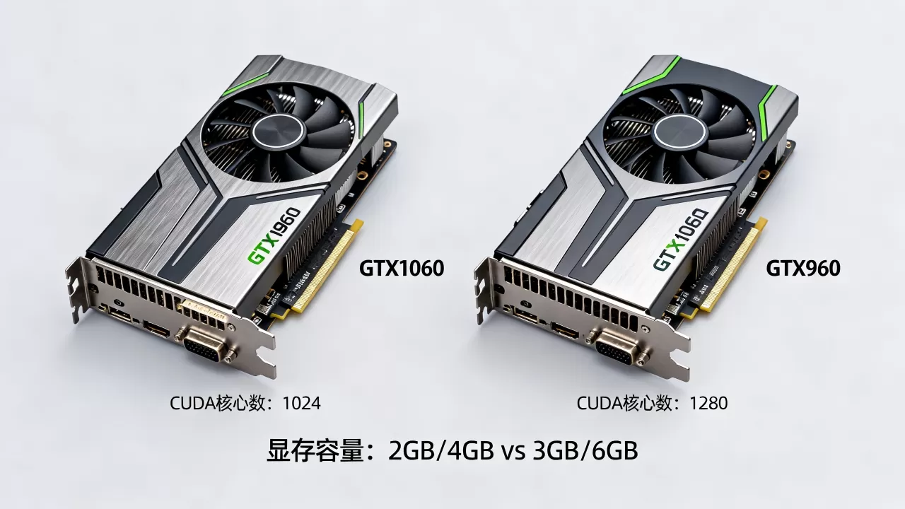 显卡960和1060哪个好，nvidia gtx1060与gtx960对比