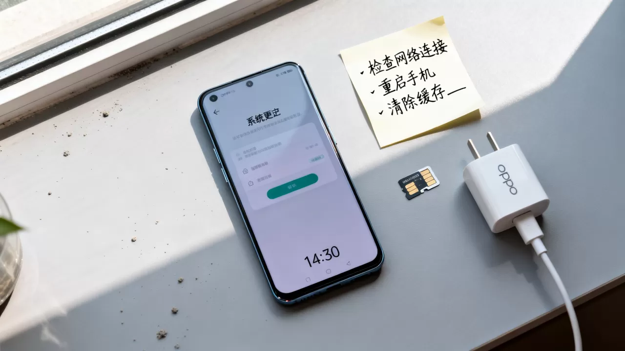 为什么oppo不更新系统更新不了怎么办，手机系统无法更新解决方法