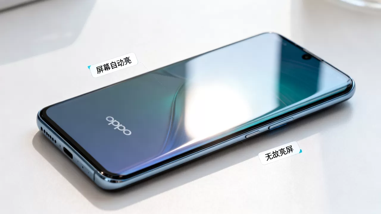 oppo屏幕为什么自动亮，手机屏幕无故亮起