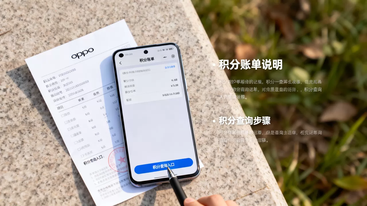 oppo的积分账单是什么情况，oppo积分怎么查