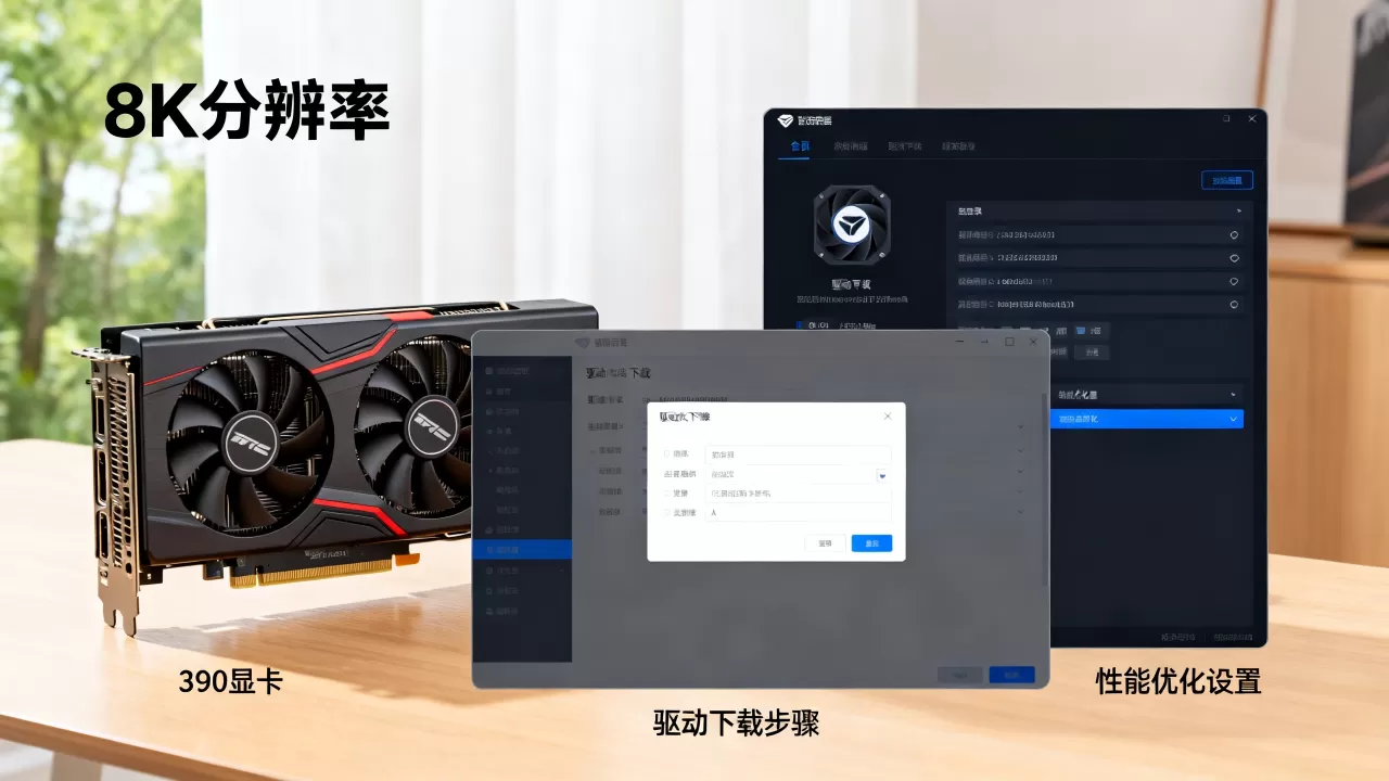 390显卡怎么设置？390显卡驱动下载及性能优化设置教程