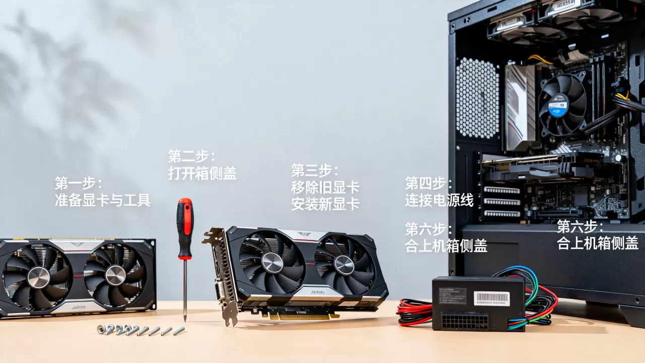 显卡安装流程图解,显卡怎么安装 显卡安装流程图解,显卡怎么安装