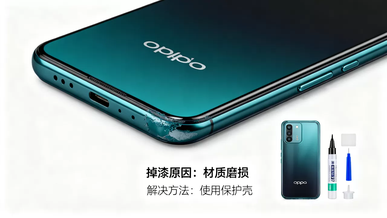 oppoa57为什么掉漆，oppoa57掉漆怎么解决