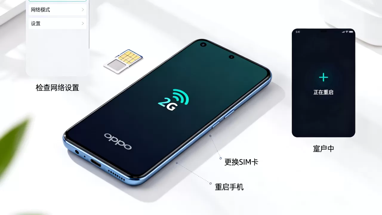 oppo为什么只有2g网络,手机只有2g信号怎么解决 oppo为什么只有2g网络,手机只有2g信号怎么解决