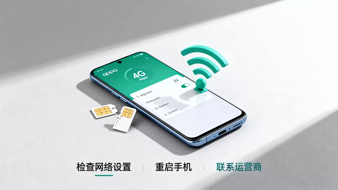 OPPO手机4G为什么变3G，oppo手机4g变3g怎么办