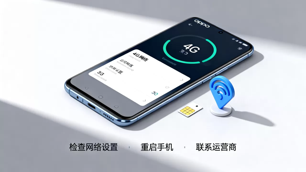 OPPO手机4G为什么变3G，oppo手机4g变3g怎么办