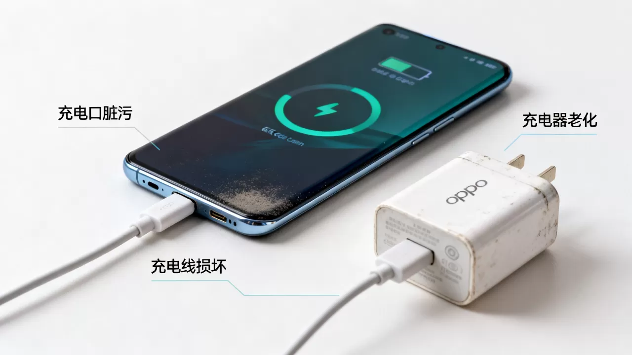 为什么oppo充电慢,OPPO手机充电速度慢怎么办 为什么oppo充电慢,OPPO手机充电速度慢怎么办