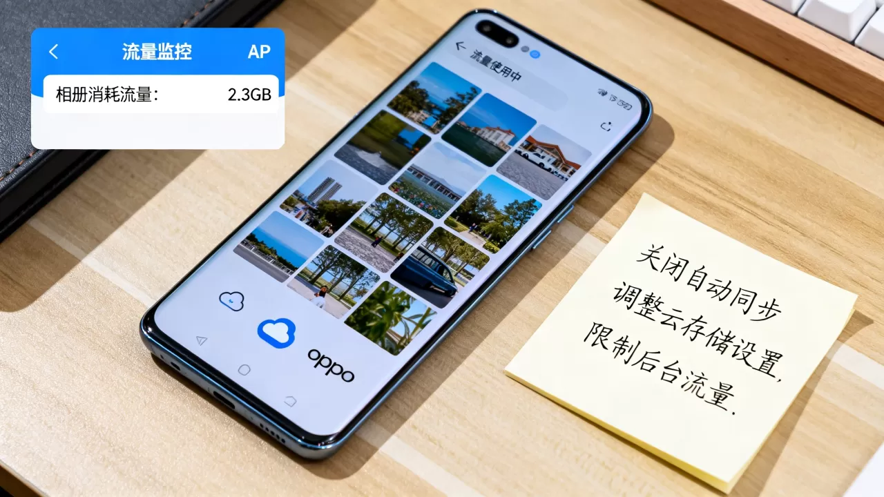 oppo相册为什么要流量，oppo相册消耗流量怎么解决