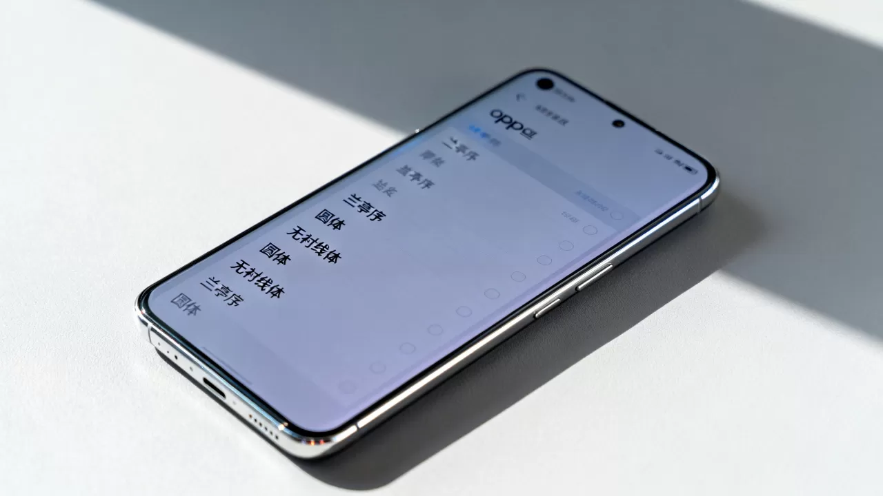 oppo设置什么字体好看，oppo手机字体设置